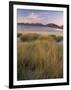 Marram Grass and Beach Near Luskentyre, Towards North Harris Forest Hills, South Harris, Scotland-Patrick Dieudonne-Framed Photographic Print