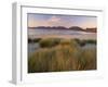 Marram Grass and Beach Near Luskentyre, Towards North Harris Forest Hills, South Harris, Scotland-Patrick Dieudonne-Framed Photographic Print