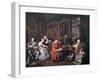 Marriage a La Mode: 1, the Marriage Contract, 1743-William Hogarth-Framed Giclee Print