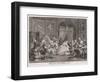 Marriage a La Mode, 1745, Plate IV-Simon François Ravenet-Framed Giclee Print