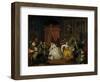 Marriage A-La-Mode: 4. The Toilette, 1743-William Hogarth-Framed Giclee Print