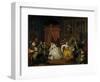 Marriage A-La-Mode: 4. The Toilette, 1743-William Hogarth-Framed Giclee Print