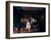 Marriage A-La-Mode: 5, the Bagnio, C1743-William Hogarth-Framed Giclee Print