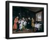 Marriage A-La-Mode: 6, the Lady's Death, C1743-William Hogarth-Framed Giclee Print