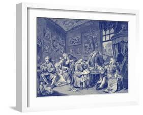 Marriage a la Mode by William Hogarth-William Hogarth-Framed Giclee Print