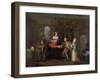 Marriage a La Mode: III - the Inspection, C.1743-William Hogarth-Framed Giclee Print