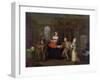 Marriage a La Mode: III - the Inspection, C.1743-William Hogarth-Framed Giclee Print