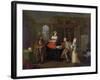 Marriage a La Mode: III - the Inspection, C.1743-William Hogarth-Framed Giclee Print