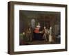 Marriage a La Mode: III - the Inspection, C.1743-William Hogarth-Framed Giclee Print