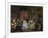 Marriage a La Mode: IV, the Toilette, C.1743-William Hogarth-Framed Giclee Print