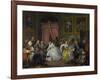 Marriage a La Mode: IV, the Toilette, C.1743-William Hogarth-Framed Giclee Print