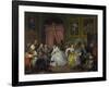 Marriage a La Mode: IV, the Toilette, C.1743-William Hogarth-Framed Giclee Print