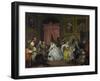 Marriage a La Mode: IV, the Toilette, C.1743-William Hogarth-Framed Giclee Print