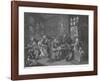 Marriage A La Mode - Plate I-William Hogarth-Framed Premium Giclee Print