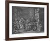 Marriage A La Mode - Plate I-William Hogarth-Framed Premium Giclee Print