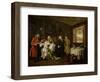 Marriage a La Mode: the Death of the Countess, C. 1742-44-William Hogarth-Framed Giclee Print