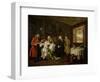 Marriage a La Mode: the Death of the Countess, C. 1742-44-William Hogarth-Framed Premium Giclee Print