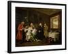 Marriage a La Mode: the Death of the Countess, C. 1742-44-William Hogarth-Framed Giclee Print