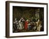 Marriage a La Mode: The Death of the Countess, circa 1742-44-William Hogarth-Framed Giclee Print