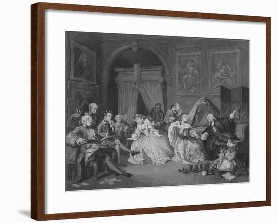 'Marriage A La Mode - Toilette Scene', c19th century-Armstrong-Framed Giclee Print