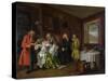 Marriage a La Mode: Vi, the Lady's Death, C.1743-William Hogarth-Stretched Canvas