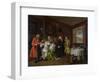 Marriage a La Mode: Vi, the Lady's Death, C.1743-William Hogarth-Framed Giclee Print