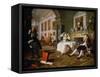 Marriage a la Mode-William Hogarth-Framed Stretched Canvas