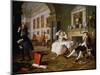 Marriage a la Mode-William Hogarth-Mounted Giclee Print