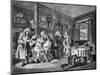 Marriage a la Mode-William Hogarth-Mounted Giclee Print