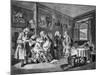 Marriage a la Mode-William Hogarth-Mounted Giclee Print