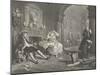 Marriage a la Mode-William Hogarth-Mounted Giclee Print