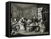 Marriage à la mode-William Hogarth-Framed Stretched Canvas