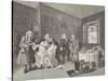 Marriage a la Mode-William Hogarth-Stretched Canvas