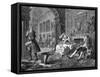 Marriage a la Mode-William Hogarth-Framed Stretched Canvas