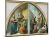 Marriage and Presentation of the Virgin Mary at the Temple, 1857-1860-Francesco Coghetti-Mounted Giclee Print