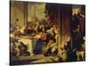 Marriage at Cana, 1728, Painting by Nicolas Vleughels (1668-1737), France, 18th Century-Nicolas Vleughels-Stretched Canvas