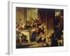 Marriage at Cana, 1728, Painting by Nicolas Vleughels (1668-1737), France, 18th Century-Nicolas Vleughels-Framed Giclee Print