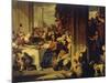 Marriage at Cana, 1728, Painting by Nicolas Vleughels (1668-1737), France, 18th Century-Nicolas Vleughels-Mounted Giclee Print
