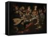 Marriage at Cana, Jan Cornelisz Vermeyen-null-Framed Stretched Canvas