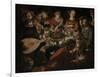 Marriage at Cana, Jan Cornelisz Vermeyen-null-Framed Art Print