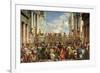 Marriage at Cana-Paolo Veronese-Framed Giclee Print