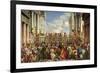 Marriage at Cana-Paolo Veronese-Framed Giclee Print