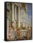 Marriage at Cana-Paolo Veronese-Framed Stretched Canvas