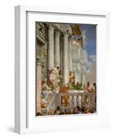 Marriage at Cana-Paolo Veronese-Framed Giclee Print