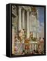 Marriage at Cana-Paolo Veronese-Framed Stretched Canvas