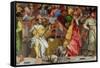 Marriage at Cana-Paolo Veronese-Framed Stretched Canvas