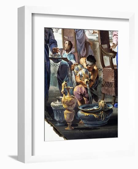 Marriage at Cana-Vittorio Maria Bigari-Framed Giclee Print