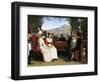 Marriage Contract in Italy, 1831-Guillaume Bodinier-Framed Giclee Print