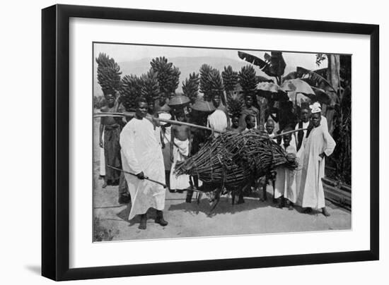 Marriage Custom, Uganda, 1920-CW Hattersley-Framed Giclee Print