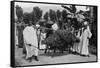 Marriage Custom, Uganda, 1920-CW Hattersley-Framed Stretched Canvas